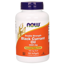 Black Currant Oil, 1000mg (Double Strength) - 100 softgels Nowfoods
