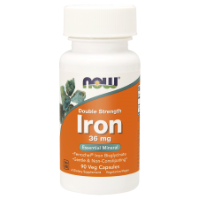 Iron 36 mg Double Strength – 90kaps Nowfoods