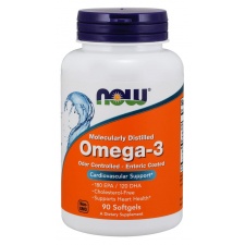 Omega-3 Enteric Coated - 90 softgels Nowfoods