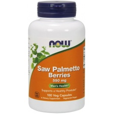 Saw Palmetto Berries - 550mg - 100 vcaps Nowfoods