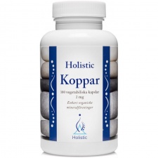 Holistic Koppar 2mg (oragniczna miedź - glukonian miedzi, cytrynian miedzi)