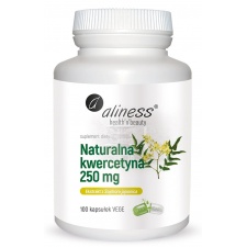 Naturalna kwercetyna 250 mg x 100 Vege caps Aliness