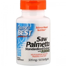Saw Palmetto Standardized Extract - 320mg - 60 softgels DrBest