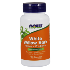 White Willow Bark 400 mg - 100 kapsułek Nowfoods